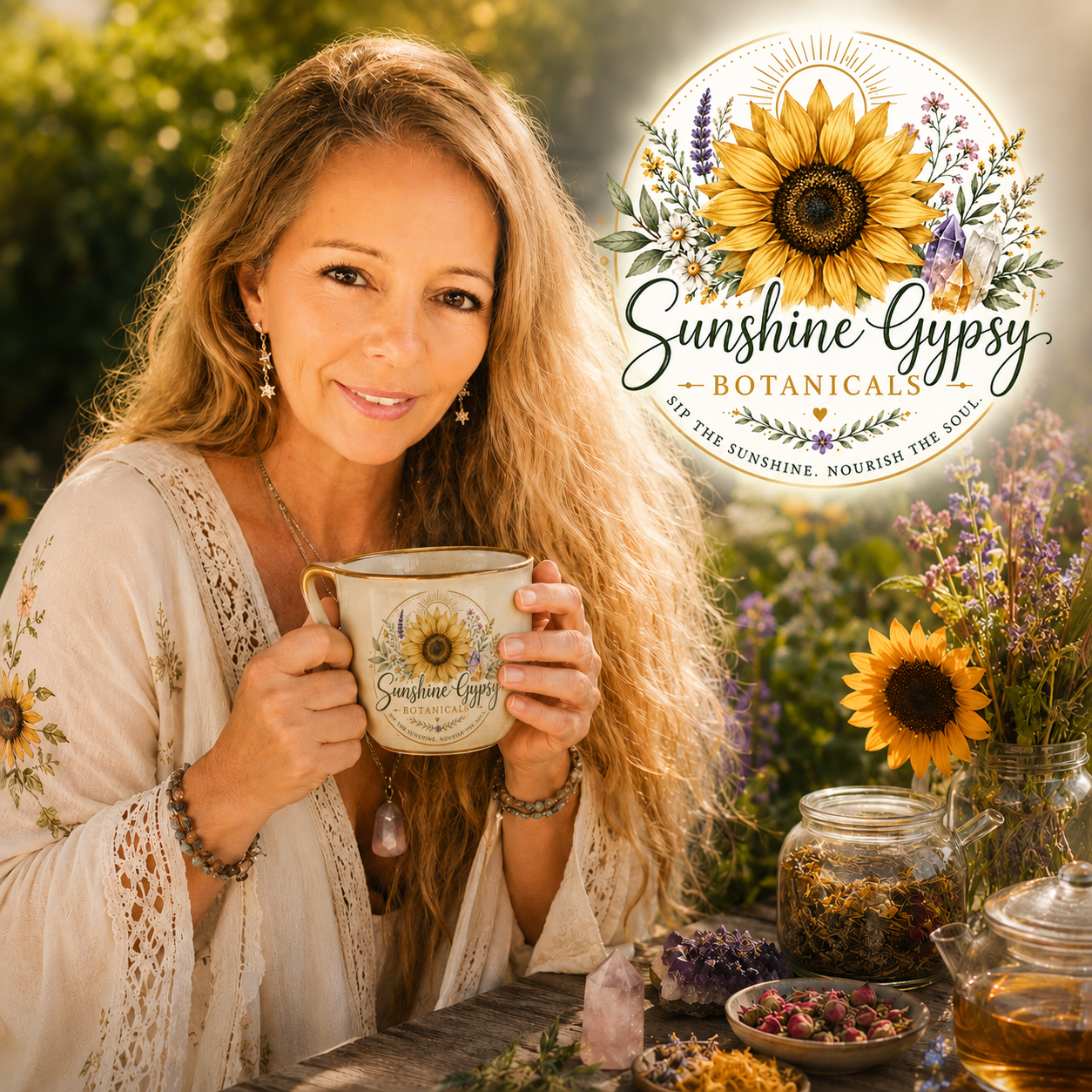 Connie Pope in her Rogue Valley garden