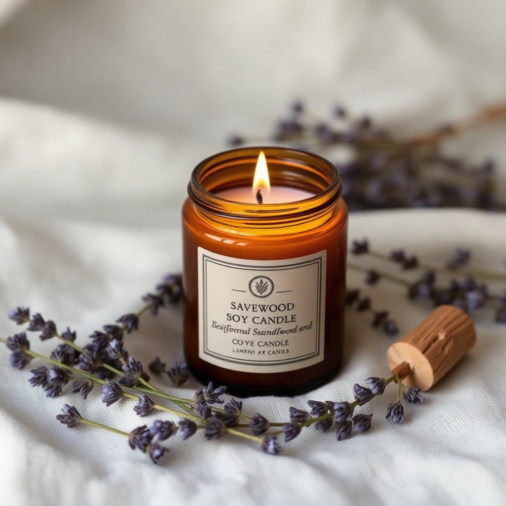 Moon Garden Candle
